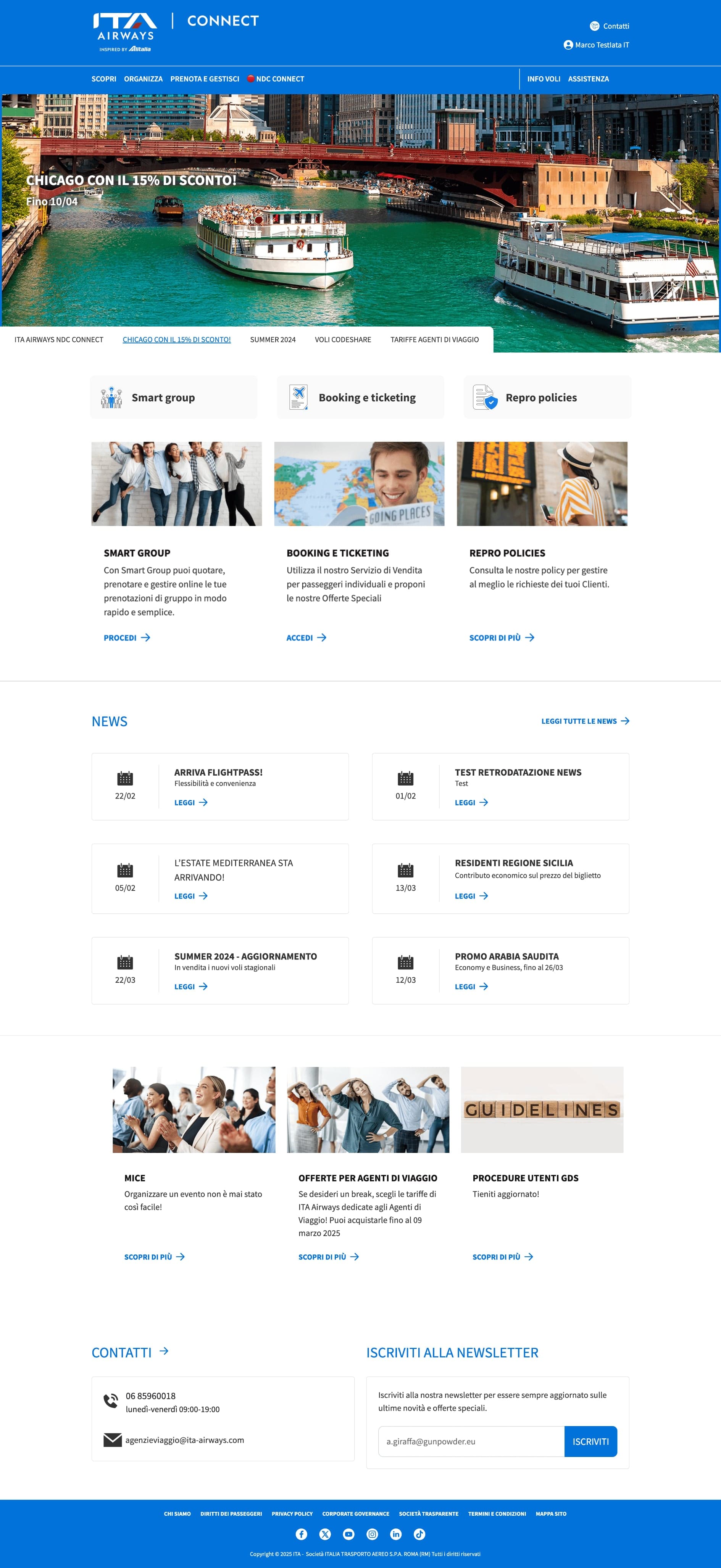 ITA Connect portal