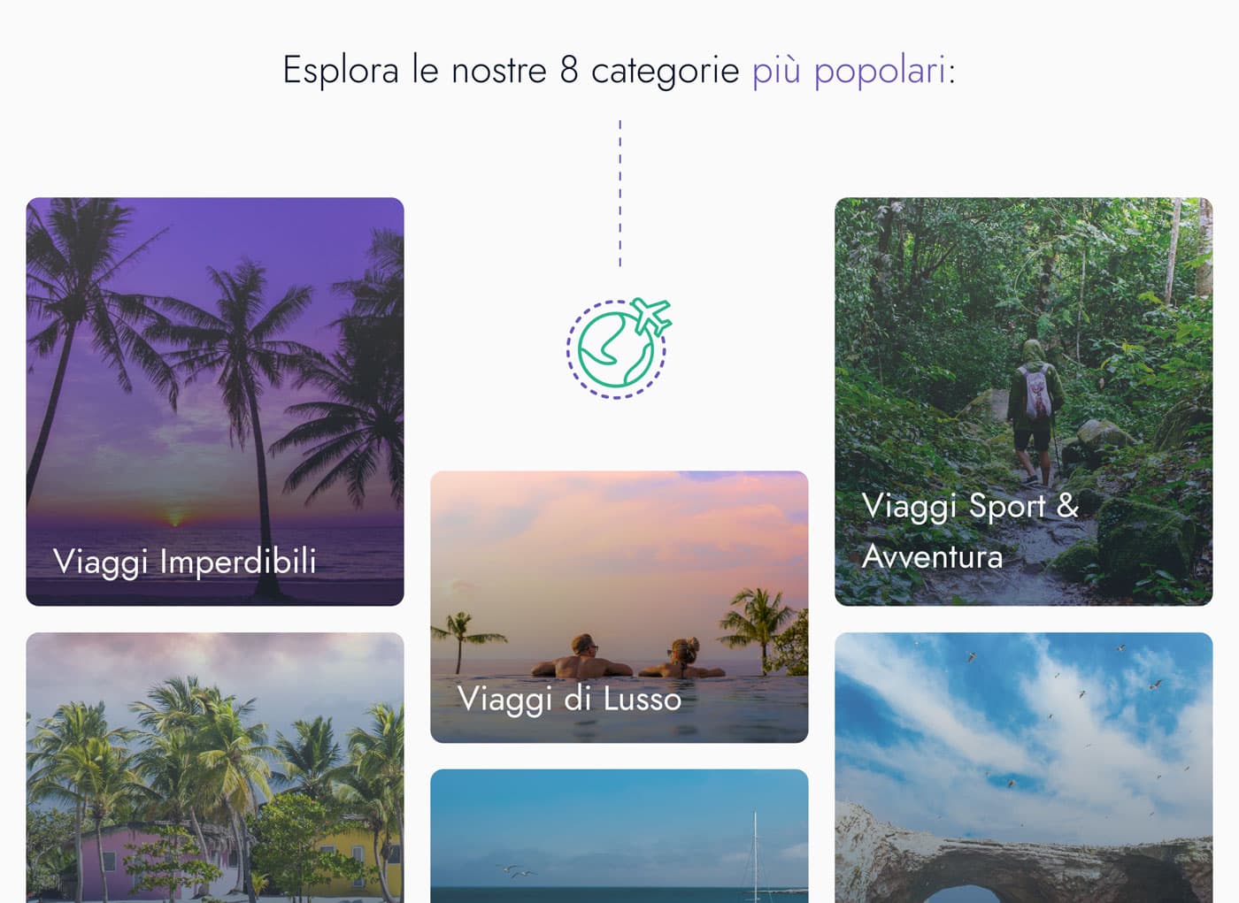 Homepage categories Tour 2000 layer
