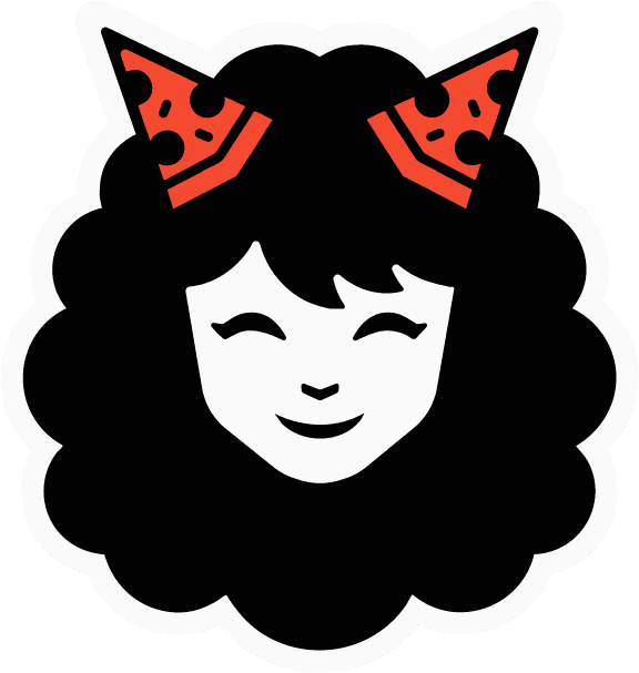 Margy face logo