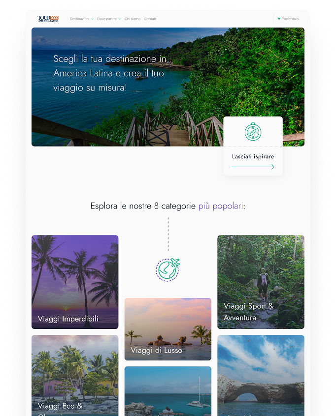 Tour 2000 homepage top